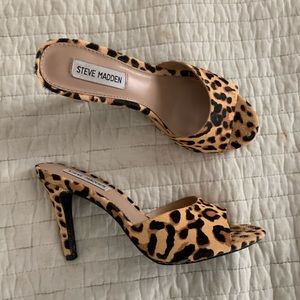 Steve Madden “Erin” Leopard Heels